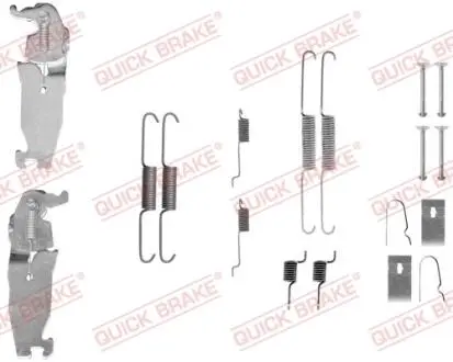 1050811S SPRĘŻYNY SZCZĘK HAM. NISSAN ALMERA/PRIMERA 00- SUPERKIT QUICK BRAKE подбор по vin на Brocar