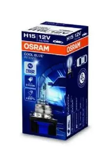 64176CBI Автолампа H15 12V 55/15W PGJ23T-1 Cool Blue Intense +20% 3750K (Xenon Look) OSRAM підбір по vin на Brocar