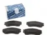 0252149517W Колодки тормозные (передние) Subaru Legacy 89-99/Impreza 92-00 (127.7x54.4) MEYLE підбір по vin на Brocar