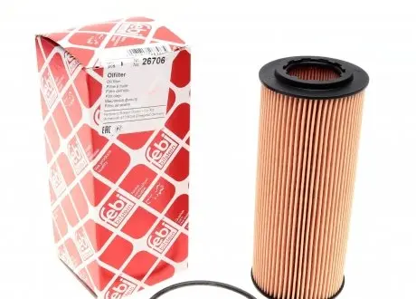 26706 Фильтр масляный BMW 3 (E46)/ 5 (E60/E61) 2.0 D 03-- FEBI BILSTEIN подбор по vin на Brocar
