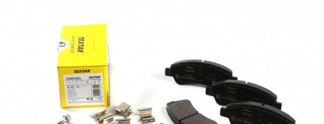 2395401 Колодки тормозные (передние) Citroen Berlingo 03- (Bosch) Q+ TEXTAR подбор по vin на Brocar