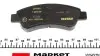 2395401 Колодки гальмівні (передні) Citroen Berlingo 03- (Bosch) Q+ TEXTAR підбір по vin на Brocar
