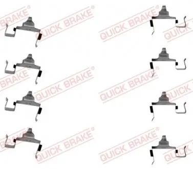 1091697 Монтажний компл.,гальм.колодки QUICK BRAKE підбір по vin на Brocar