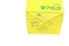 W7162 Фільтр оливний Fiat 500X/500L/Jeep Renegade 1.4 14-/Peugeot Expert 2.0BlueHDi 16- MANN підбір по vin на Brocar