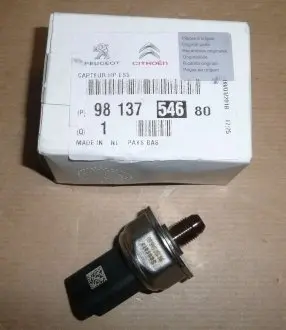 9813754680 Датчик тиску палива PEUGEOT/CITROEN підбір по vin на Brocar