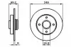 Диск тормозной задн (без. подш) Citroen C3,C4 Peugeot 207,307(249*9) 0 986 479 255