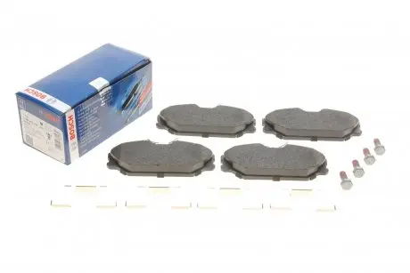 0986494656 Комплект тормозных колодок, дисковый тормоз BOSCH подбор по vin на Brocar
