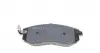 0252428016W Колодки гальмівні (передні) Renault Latitude/Nissan Juke/Cube 09-/Tiida 07-12/Suzuki SX4 06- MEYLE підбір по vin на Brocar