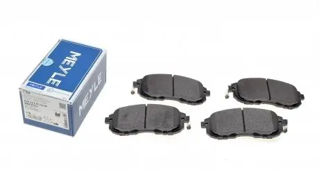 0252428016W Колодки гальмівні (передні) Renault Latitude/Nissan Juke/Cube 09-/Tiida 07-12/Suzuki SX4 06- MEYLE підбір по vin на Brocar