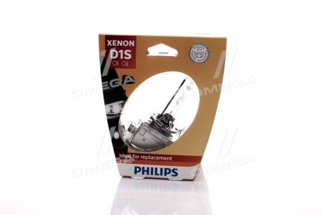 85415VIS1 Автолампа Philips 85415VIS1 Vision D1S PK32d-2 35 W прозрачная PHILIPS подбор по vin на Brocar