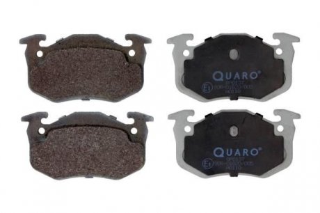 QP0137 Комплект тормозных колодок, дисковый тормоз QUARO подбор по vin на Brocar