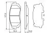 0986494653 Комплект гальмівних колодок, дискове гальмо BOSCH підбір по vin на Brocar