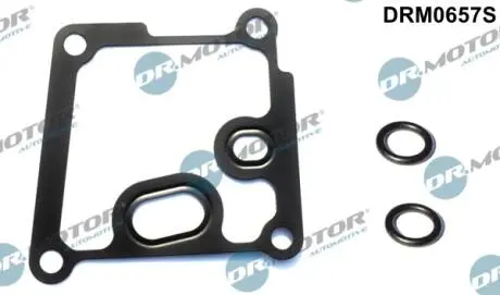 DRM0657S К-т прокладок масляного радіатора, 3 елементи DR.MOTOR підбір по vin на Brocar
