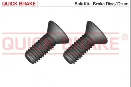 11676K Болты крепления тормозов. дисков QUICK BRAKE підбір по vin на Brocar