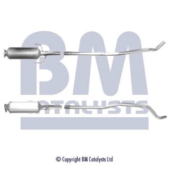 BM11020 Сажовий / частковий фільтр, система вихлопу ОГ BM CATALYSTS підбір по vin на Brocar