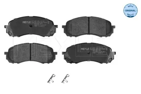 0252437217W Комплект тормозных колодок, дисковый тормоз MEYLE подбор по vin на Brocar