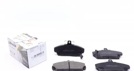 215150070210 Колодки гальмівні (передні) Honda Civic VI/VII -05 BRECK підбір по vin на Brocar