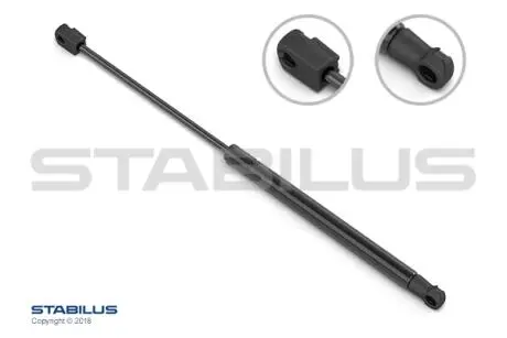 393413 Амортизатор кришки багажника AUDI A3 SEDAN LE 12- STABILUS підбір по vin на Brocar