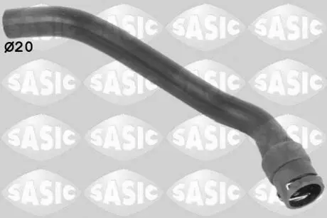 3406349 Шланг системи охолодження OPEL COMBO 02-11, CORSA C 1,7DTL 00- SASIC підбір по vin на Brocar