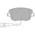 PA0956AF Тормозные колодки SKODA P. FABIA/ROOMSTER 1,4-1,9 TDI 06-15 JAPANPARTS підбір по vin на Brocar