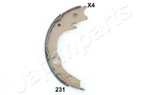 GF231AF Колодки ручного тормоза Avensis 00- JAPANPARTS подбор по vin на Brocar