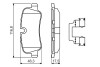 0986494636 Комплект тормозных колодок, дисковый тормоз BOSCH підбір по vin на Brocar