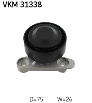 VKM31338 Ролик натягувача SKF підбір по vin на Brocar