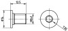 Болт, диск тормозного механизма TPM0002