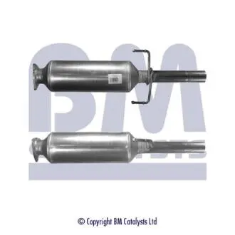 BM11053 Сажовий / частковий фільтр, система вихлопу ОГ BM CATALYSTS підбір по vin на Brocar