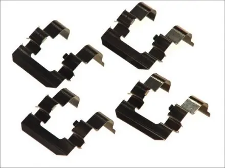 1091735 Планка суппорта (переднего) прижимная (к-кт) Hyundai Accent III/Kia Rio II 05- (Mando) QUICK BRAKE подбор по vin на Brocar