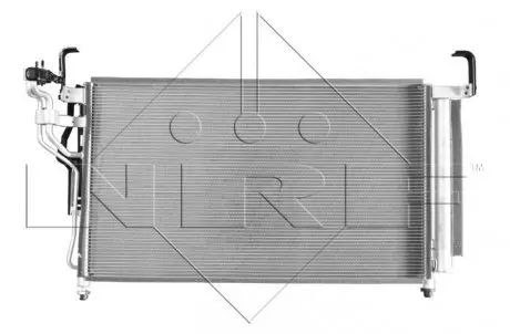 350026 Конденсатор, Кондиціонер NRF підбір по vin на Brocar