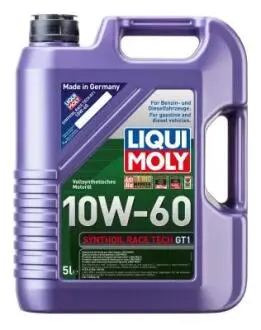 8909 Моторна олива Liqui Moly Synthoil Race Tech GT1 10W-60, 5л LIQUI MOLY підбір по vin на Brocar