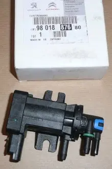 9801887680 Клапан управління турбіни Peugeot Expert 2.0 HDi 09- PEUGEOT/CITROEN підбір по vin на Brocar