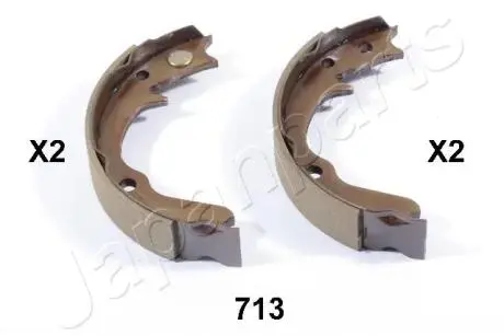 GF713AF Комплект гальмівних колодок JAPANPARTS підбір по vin на Brocar