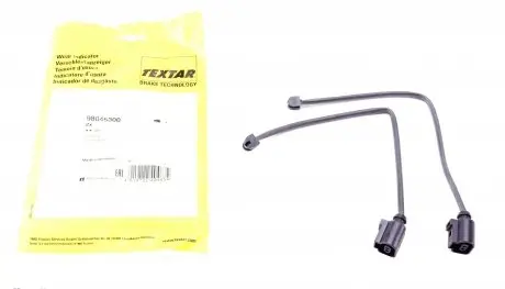 98045300 Датчик зносу гальмівних колодок (передніх) Porsche Cayenne/VW Touareg 10- (к-кт 2шт) TEXTAR підбір по vin на Brocar