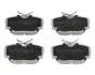 PPL02AF Гальмівні колодки задн.Defender,Discovery II,Range Rover II 94-04 JAPANPARTS підбір по vin на Brocar