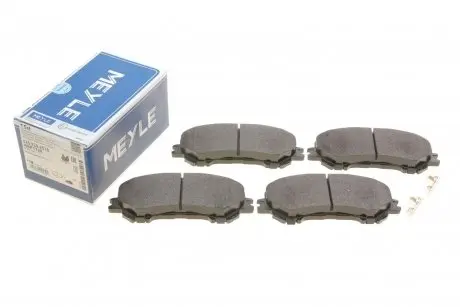 0252206518 Колодки тормозные (передние) Nissan Qashqai II/X-Trail/ Renault Kadjar 13- MEYLE подбор по vin на Brocar