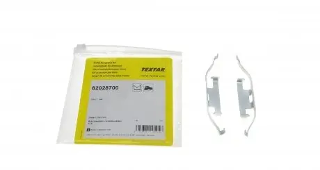 82028700 Планка суппорта (заднего) прижимная (к-кт) BMW 3 (E90)/7 (E32)/5 (E34) (Teves) TEXTAR подбор по vin на Brocar
