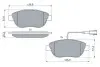 0986494464 Комплект гальмівних колодок, дискове гальмо BOSCH підбір по vin на Brocar