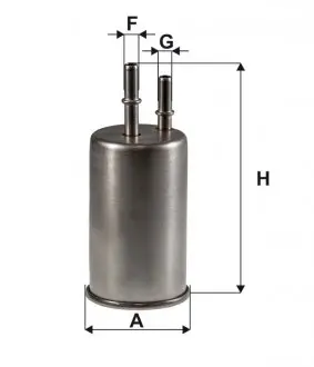 WF8540 Фільтр палива WIX FILTERS підбір по vin на Brocar