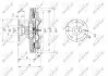 49576 Муфта вентилятора Nissan Patrol 2.8TD 88-97 NRF підбір по vin на Brocar
