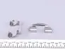 1091698 Планка суппорта (переднего) прижимная (к-кт) Renault Megane/Dacia Logan 96- QUICK BRAKE підбір по vin на Brocar