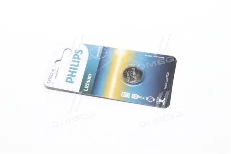 CR162000B Батарейка CR1620 - 3.0V coin 1-blister (16.0x 2.0) - Lithium (вир-во Philips) PHILIPS підбір по vin на Brocar