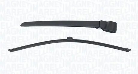 000723180311 MAGNETI MARELLI VW Щетка стеклоочистителя с рычагом задняя 400мм AUDI Q3 11- MAGNETI MARELLI підбір по vin на Brocar