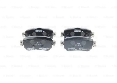 0986494816 Колодки тормозные (задние) Nissan Qashqai II/X-Trail/ Renault Kadjar 13- BOSCH подбор по vin на Brocar