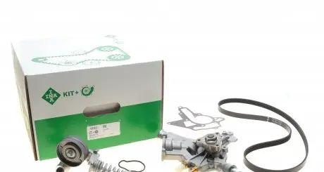 529029731 Комплект ременя генератора + помпа Opel Combo 1.4 04- (5PK1355) INA підбір по vin на Brocar