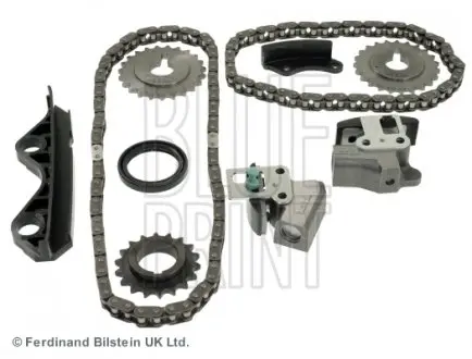 ADN173501 PRINT NISSAN К-кт ланцюга грм.Micra 1.0 -03 (2шт.ланцюг +2шт.натягувач + 3шт. шестірні + 2шт. BLUE PRINT підбір по vin на Brocar