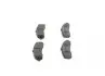 0986461122 Колодки тормозные передние MICRA 1.0/1.3-16V 10/92- BOSCH підбір по vin на Brocar