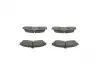 0986461122 Колодки тормозные передние MICRA 1.0/1.3-16V 10/92- BOSCH підбір по vin на Brocar