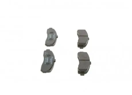 0986461122 Колодки тормозные передние MICRA 1.0/1.3-16V 10/92- BOSCH підбір по vin на Brocar